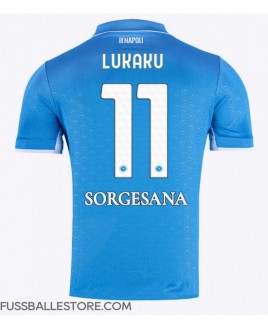 Günstige SSC Napoli Romelu Lukaku #11 Heimtrikot 2024-25 Kurzarm